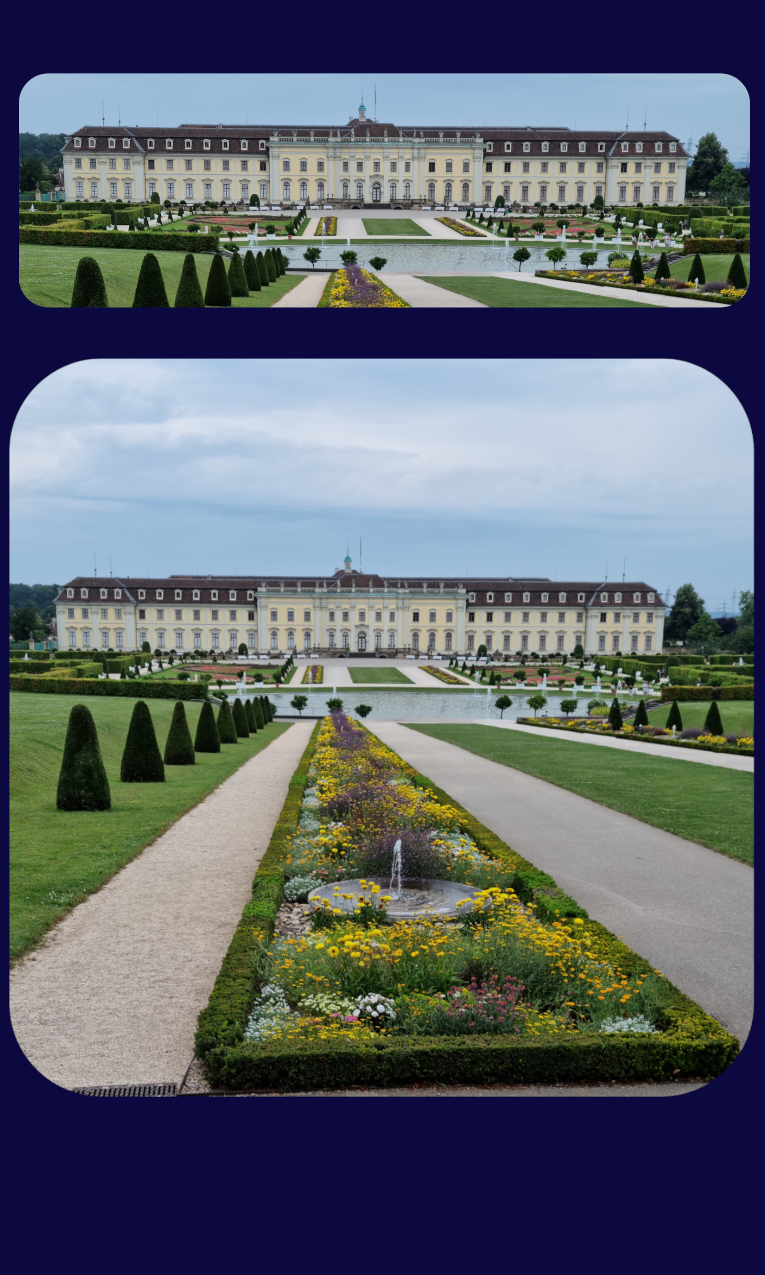 Bluehendes Barock Friedrichsgarten, Vorgarten, Mathildengarten
